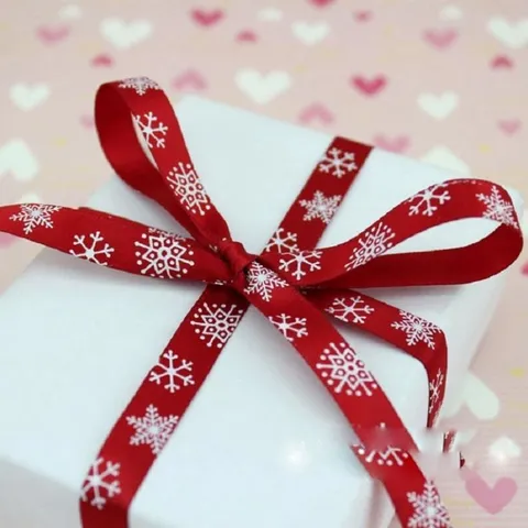 1 Cuộn Ruy Băng Trang Trí Giáng Sinh