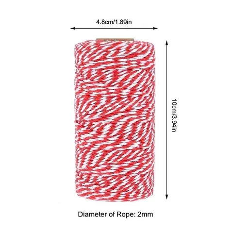 Dây cotton 2mm trang trí giáng sinh