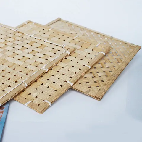 Tấm tre đan, mành tre, tấm nan tre trang trí