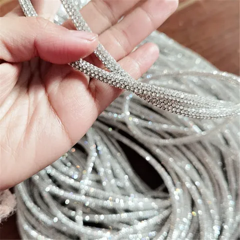 Dây silicon đính đá