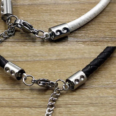Chốt đầu dây tròn làm dây chuyền handmade