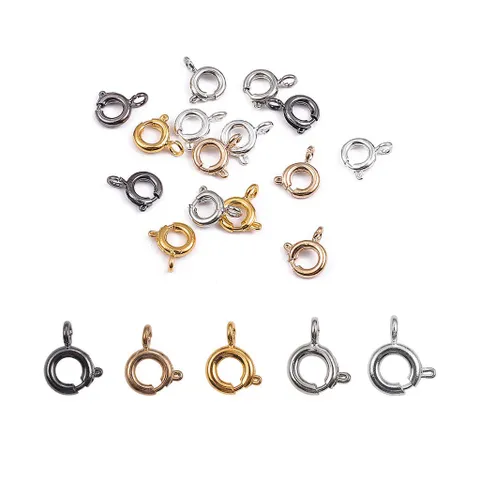 Móc khóa tròn làm trang sức DIY