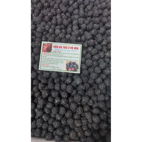 VIÊN HÀ THỦ Ô MẬT ONG MÈ ĐEN HỘP 500G