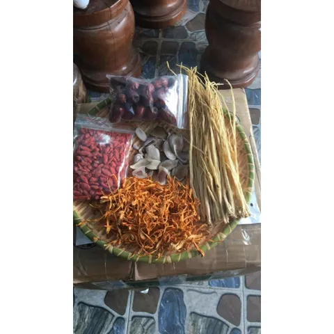 Combo 5 Vị Đông Trùng Hạ Thảo, Set Nguyên Chất, Bồi Bổ Sức Khỏe, Ngâm Sẵn Tiện Dụng
