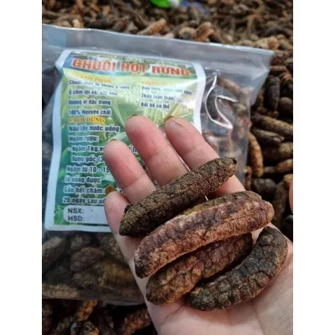 1 Kg Chuối Hột Rừng, Chuối Nguyên Quả Chín Sấy Khô ,Tốt Cho Sức Khỏe