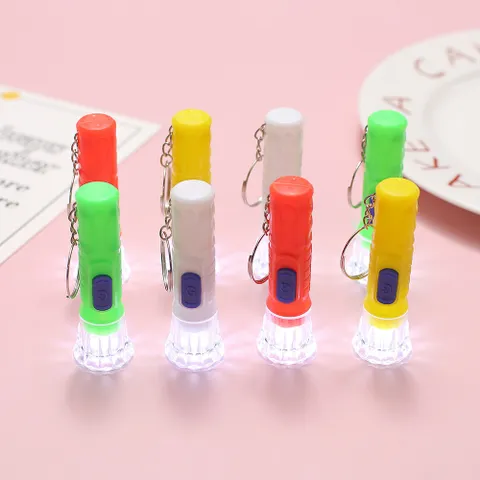 Combo 10 Móc Khóa Đèn Pin Mini Siêu Tiện Lợi Vừa Chiếu Sáng Vừa Làm Đồ Chơi Cho Bé