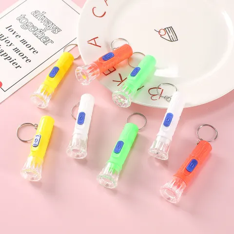 Combo 10 Móc Khóa Đèn Pin Mini Siêu Tiện Lợi Vừa Chiếu Sáng Vừa Làm Đồ Chơi Cho Bé