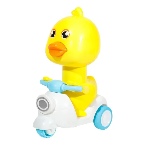 Đồ Chơi Vịt Con Đi Xe Máy Vespa – Ấn Là Chạy, Bốc Đầu Siêu Dễ Thương