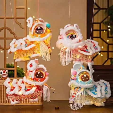 [LẮP SẴN] Đèn Lồng Múa Lân Phát Sáng Hot Trend 2026 Đồ Chơi Trung Thu Và Tết Cho Bé