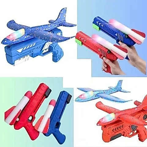 Đồ Chơi Phóng Máy Bay Xốp 35cm ,Tên Lửa Xốp, Bay Xa, Vận Động Ngoài Trời Cho Bé