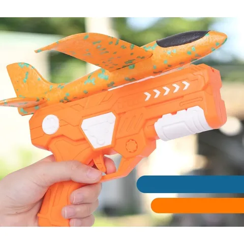 Đồ Chơi Phóng Máy Bay Xốp 35cm ,Tên Lửa Xốp, Bay Xa, Vận Động Ngoài Trời Cho Bé