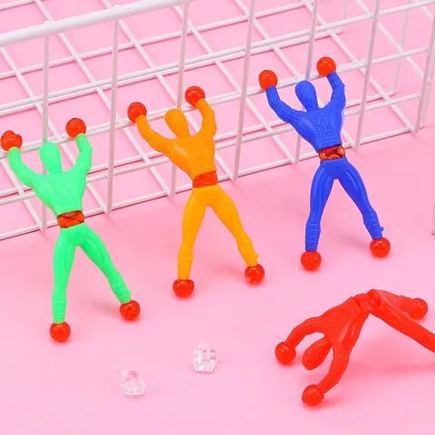 Đồ Chơi Người Nhện Bò Tường – Siêu Nhân Dẻo Dính 13cm, Đồ Chơi Sáng Tạo Giải Trí