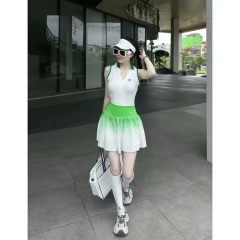 Set Thể Thao Nữ Polo QC Cao Cấp - Vải Thun Lulu Lạnh Thoáng Mát Thấm hút Mồ Hôi, Co Giãn 4 Chiều