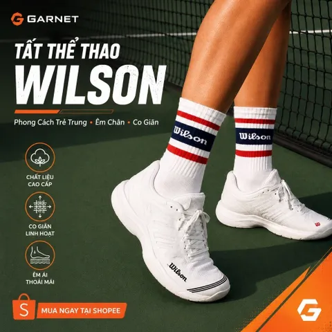 Tất thể thao nữ màu trắng nhiều kiểu, co giãn thoáng khí, êm chân dùng tập gym chạy bộ tennis
