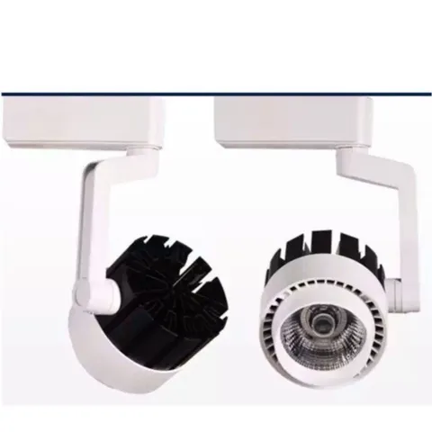 Combo 3 đèn rọi ray 20W  hoặc 30w + 1 ray 1 mét màu trắng