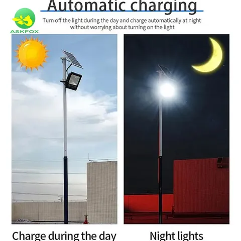Đèn Pha Năng Lượng Mặt Trời, Chống Nước Ngoài Trời Siêu Sáng, Đèn Năng Lượng Mặt Trời Siêu Sáng