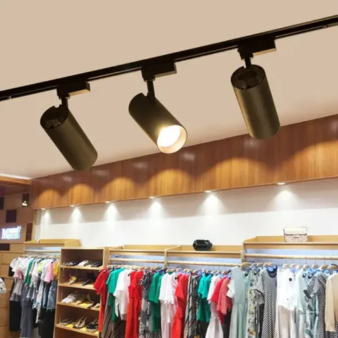 Combo 3 Đèn Rọi Ray +Thanh Ray 1 Mét ,Đèn Led Rọi Ống Bơ Trang Trí SHop, Quán Cà Phê