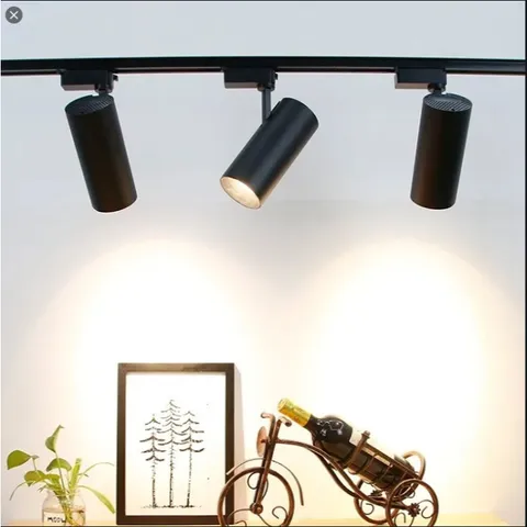 Combo 3 Đèn Rọi Ray +Thanh Ray 1 Mét ,Đèn Led Rọi Ống Bơ Trang Trí SHop, Quán Cà Phê