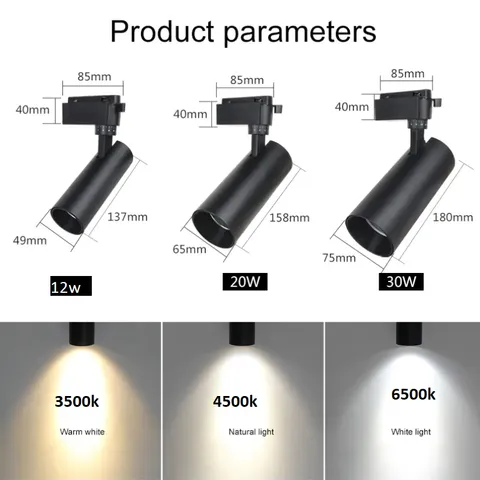 Combo 3 Đèn Rọi Ray +Thanh Ray 1 Mét ,Đèn Led Rọi Ống Bơ Trang Trí SHop, Quán Cà Phê