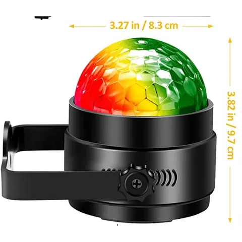 Bóng Đèn Led Sân Khấu Vũ Trường Xoay 7 Màu, Hàng chất lượng cao