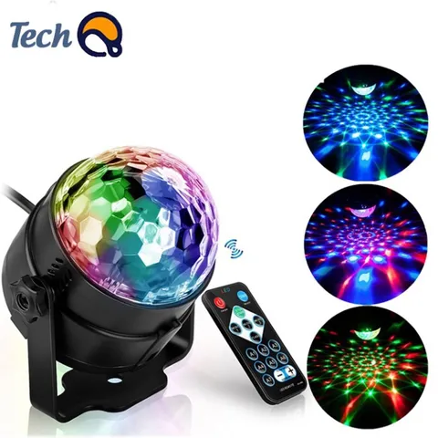 Bóng Đèn Led Sân Khấu Vũ Trường Xoay 7 Màu, Hàng chất lượng cao