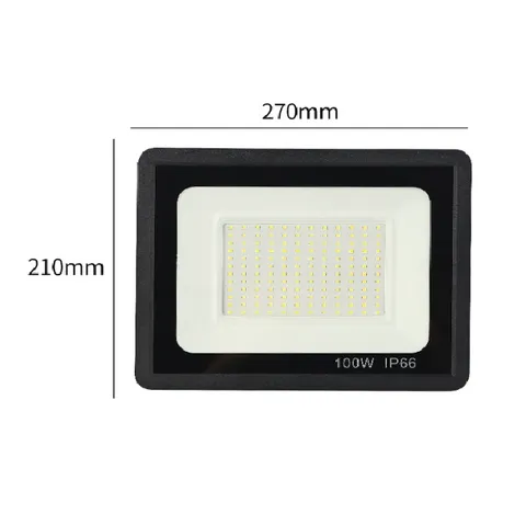 Đèn Pha Led Siêu Sáng Ngoài Trời Chống Nước điện 220V, Tiết Kiệm Điện Năng 100w, 150w, 200w BH 1 năm