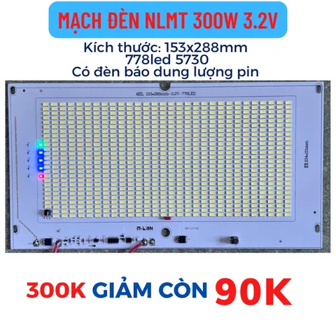 MẠCH ĐIỀU KHIỂN LIỀN CHIP LED 60W, 100W, 200W, 300w LẮP CHO ĐÈN NĂNG LƯỢNG MẶT TRỜI CÁC LOẠI