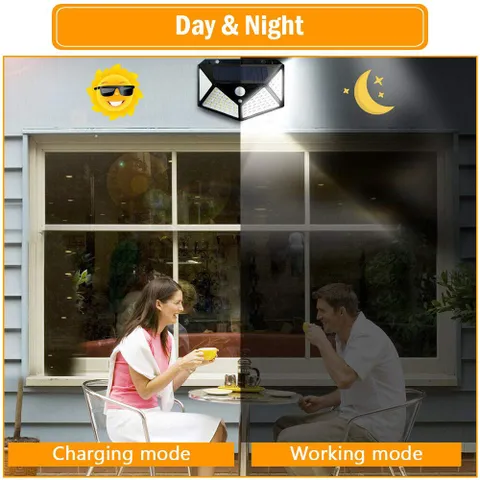 Đèn năng lượng mặt trời Solar 100LED 20 LED siêu sáng