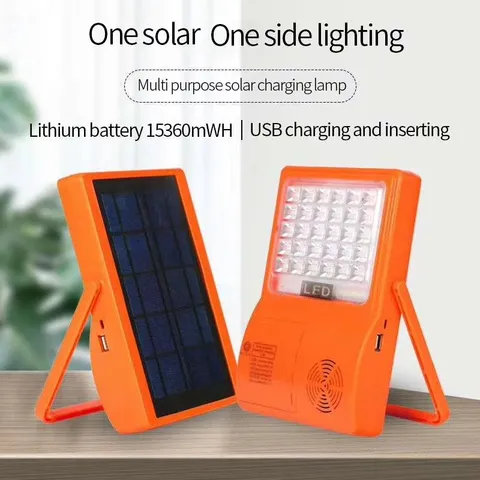 Đèn năng lượng mặt trời  Kiêm XẠC DỰ PHÒNG PHÒNG KHI MẤT ĐIỆN ( Tặng 4 viên pin xạc)