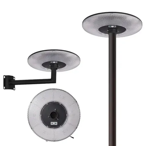 Đèn năng lượng mặt trời sân vườn, công viên UFO công suất 1000W siêu sáng chống nước IP67