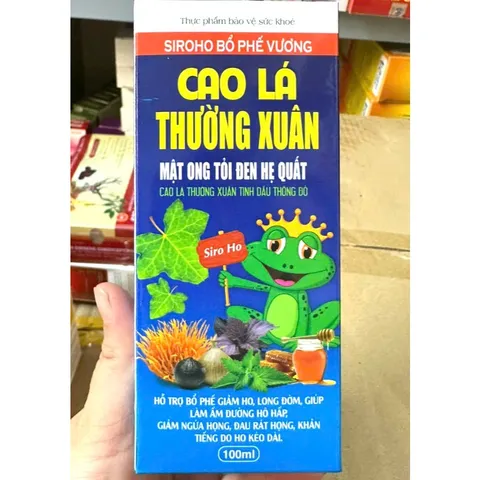 Siroho Bổ Phế Vương – Siro Mật Ong Tỏi Đen Hẹ Quất Lá Thường Xuân, Hỗ Trợ Giảm Ho, Dịu Họng