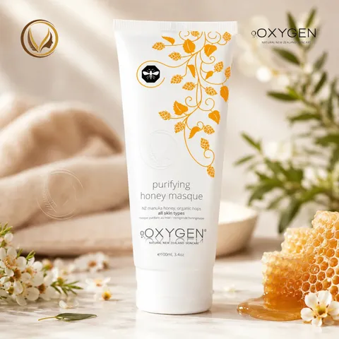 Mặt nạ mật ong manuka và hoa bia cho mọi loại da OXYGEN Purifying Honey Masque 100ml