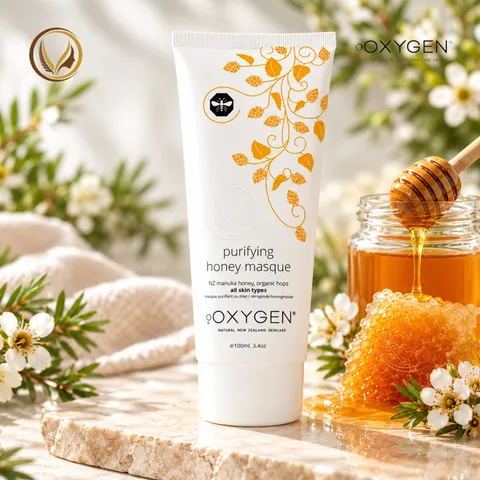 Mặt nạ mật ong manuka và hoa bia cho mọi loại da OXYGEN Purifying Honey Masque 100ml