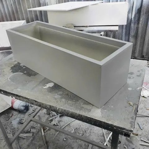 Chậu Nhựa composite chất liệu PVC FOAM siêu nhẹ, chậu nuôi cá, trồng cây thủy sinh decor ban công,sân vườn , độ bền cao