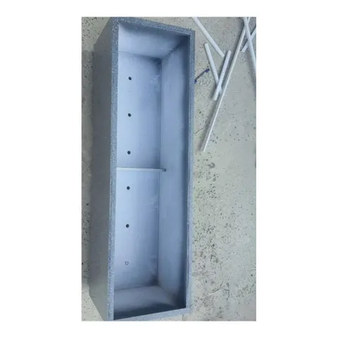 chậu nhựa composite chữ nhật, chậu trồng cây siêu nhẹ chống nước độ bền cao