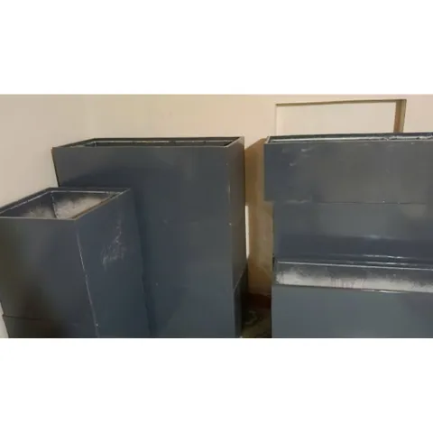 chậu nhựa composite trồng cây ban công, sân vườn chậu nhiều kích thước