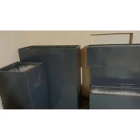 chậu nhựa composite trồng cây ban công, sân vườn chậu nhiều kích thước