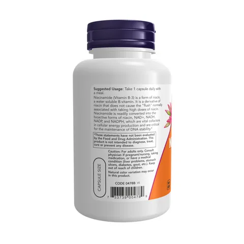 Viên Uống Bổ Sung Niacinamide Vitamin B3 No Flush Now Hỗ Trợ Điều Hoà Cholesterol - YoungFit