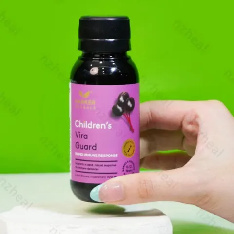 Siro Harker Herbals Children's Vira Guard |150 mL| Kích hoạt hệ miễn dịch cấp tốc & Tăng cường sức đề kháng tự nhiên cho trẻ từ 6 tháng tuổi trở lên [S/P Chuẩn NZ không tem]