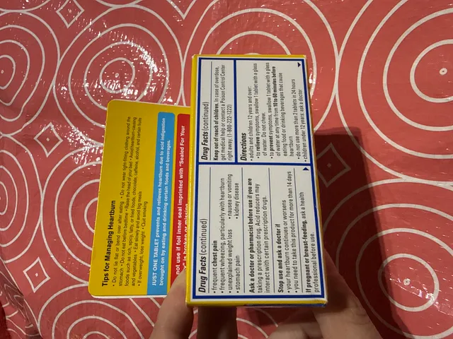 giảm axit Pepsidid AC 20 mg, 75 viên, giảm đau và ngăn ngừa ợ chua do axit dạ dày.