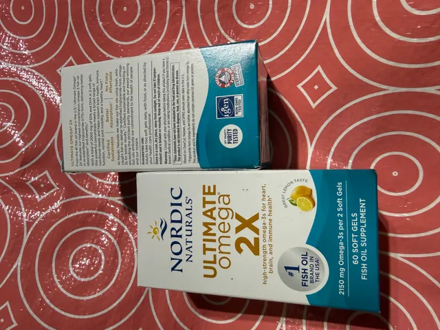 Nordic Naturals - Viên Uống Bổ Sung Ultimate Omega 2X 2150mg vị Chanh