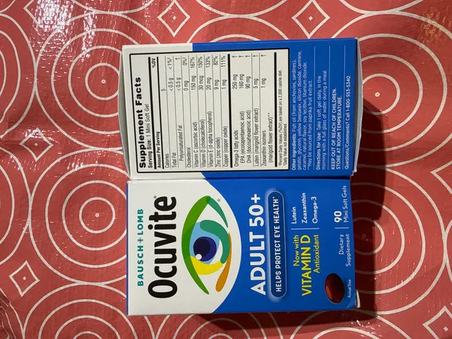 ￼90 Viên Uống Bổ Mắt Ocuvite Lutein Adult 50+ của Mỹ