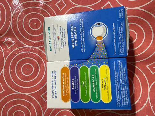 ￼90 Viên Uống Bổ Mắt Ocuvite Lutein Adult 50+ của Mỹ