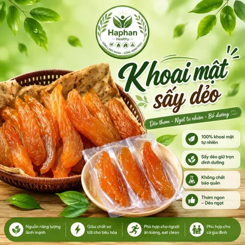 Khoai mật Đà Lạt sấy dẻo
