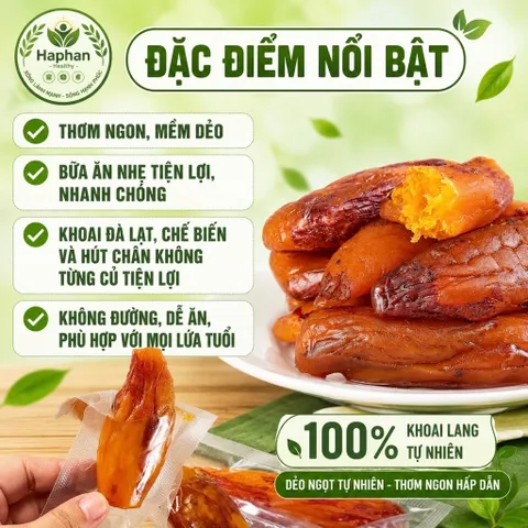 Khoai mật Đà Lạt sấy dẻo