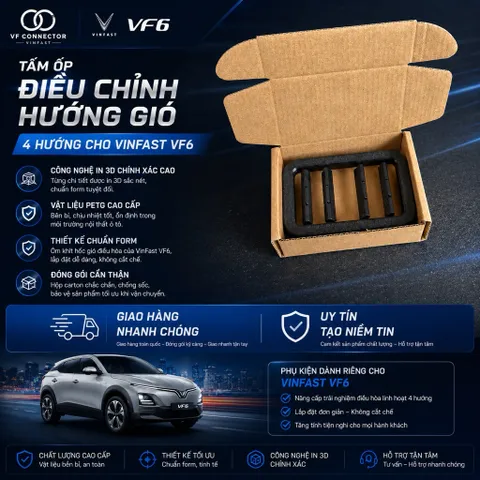 [VF6] TẤM ỐP ĐIỀU CHỈNH HƯỚNG GIÓ ĐIỀU HÒA VF6