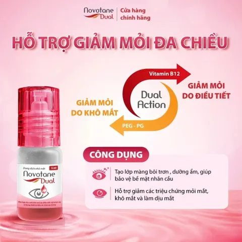 [COMBO KHÔ - MỎI] Bộ đôi chăm sóc hàng ngày hỗ trợ giảm khô mỏi & cải thiện điều tiết cho mắt sử dụng TBĐT/lens/lens cận