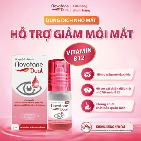 [COMBO KHÔ - MỎI] Bộ đôi chăm sóc hàng ngày hỗ trợ giảm khô mỏi & cải thiện điều tiết cho mắt sử dụng TBĐT/lens/lens cận