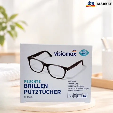 Giấy lau kính VISIOMAX, làm sạch vết mờ trên mặt kính