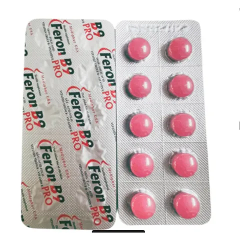 Bổ sung sắt và vitamin Feron B9 Mediphar pro bổ sung khoáng chất